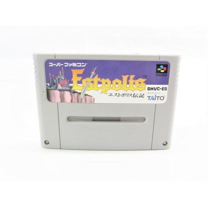 Super Famicom Software Taito Estopolis Denki Game �ÚUR319