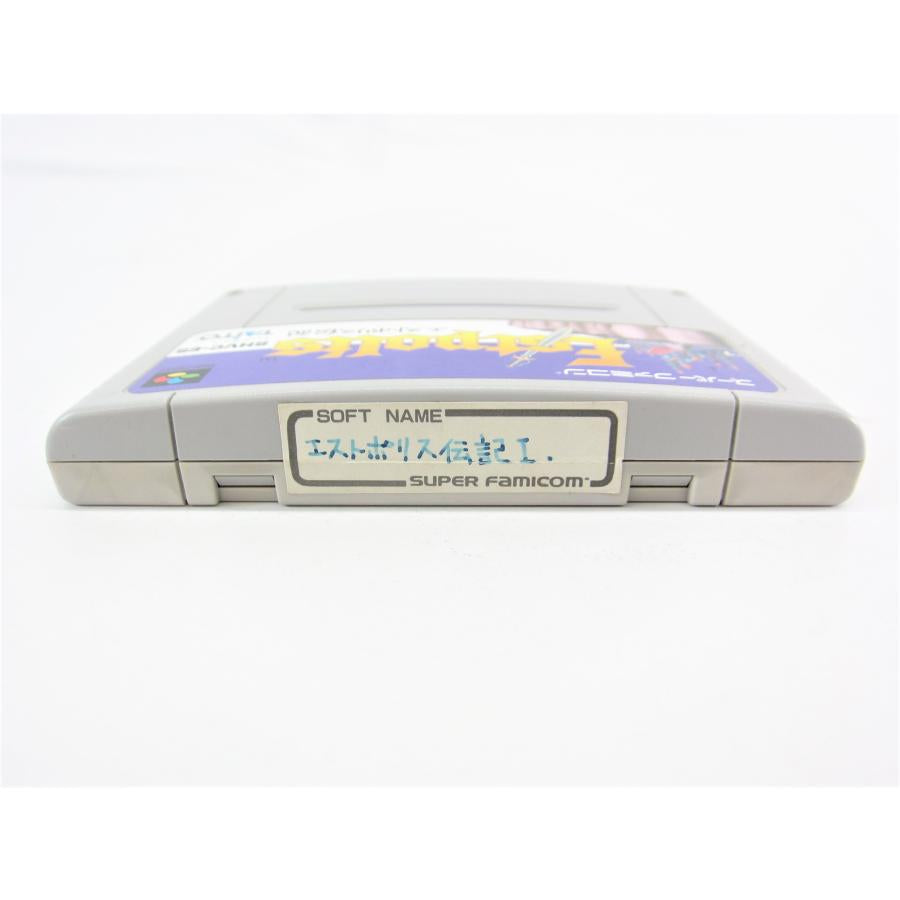 Super Famicom Software Taito Estopolis Denki Game �ÚUR319