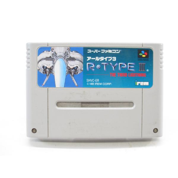 Super Famicom R-TYPE III R Type 3 Game Software Software Only #UR39