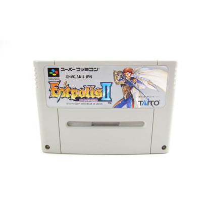 Super Famicom Retro Game Estopolis Denki 2 Software Cassette �ÚUR430