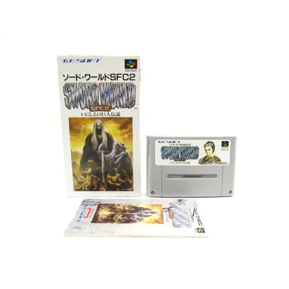 Super Famicom Sword World SFC2: Legend of the Ancient Giants Cassette �ÚUR483
