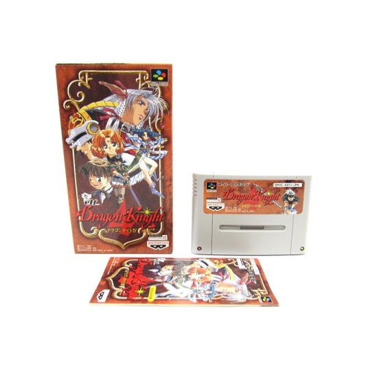 Super Famicom Dragon Knight 4 Cassette �ÚUR487