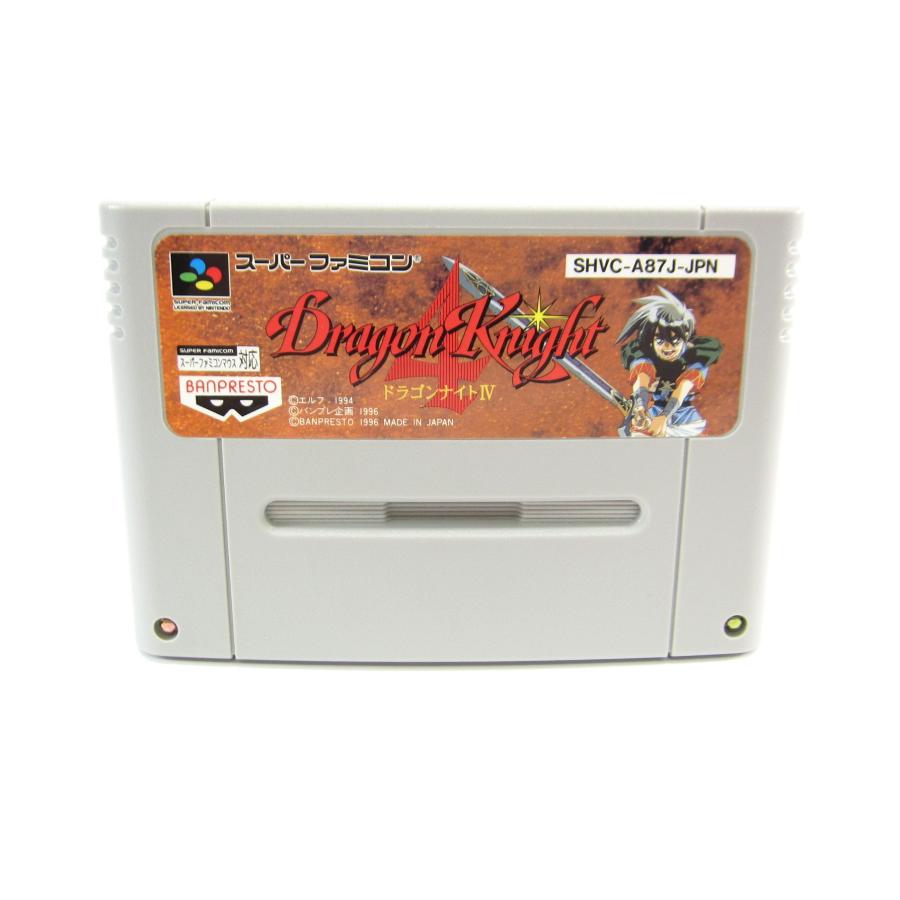 Super Famicom Dragon Knight 4 Cassette �ÚUR487