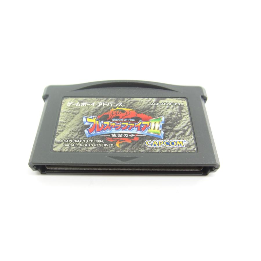 Game Boy Advance Game Software Breath of Fire II -The Destined Child- Game Software �ÚUR801