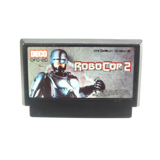 Famicom software RoboCop 2 retro game �ÚUR839
