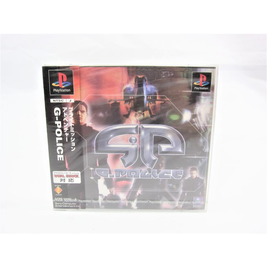 Unopened PS PlayStation software G-POLICE G Police game �ÚUR265