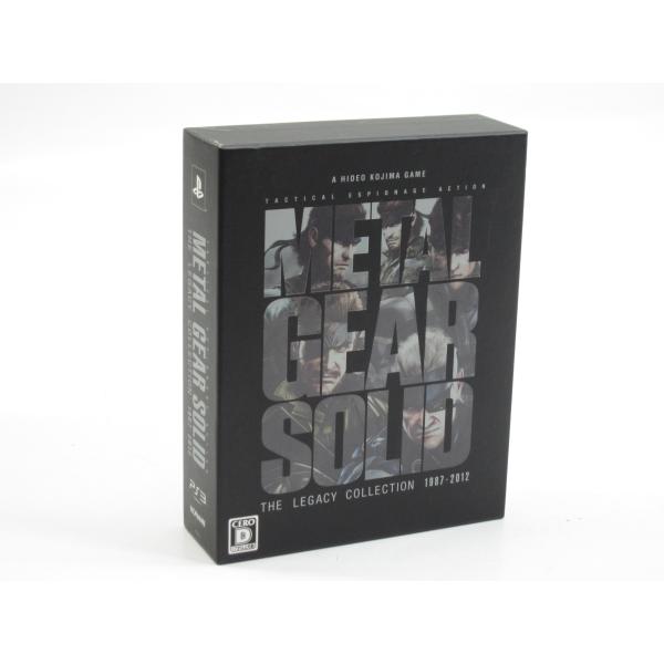 PS3 METAL GEAR SOLID THE LEGACY COLLECTION 1987-2012 software