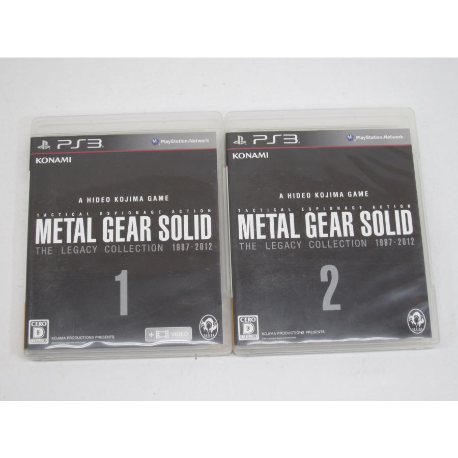 PS3 METAL GEAR SOLID THE LEGACY COLLECTION 1987-2012 software