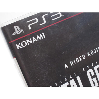 PS3 METAL GEAR SOLID THE LEGACY COLLECTION 1987-2012 software