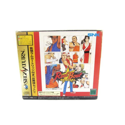 Sega Saturn Real Bout Garou Densetsu Special [with expansion RAM cartridge] �ÚUR885